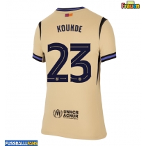 Barcelona Jules Kounde #23 Auswärtstrikot Frauen 2025-26 Kurzarm